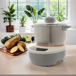 Amauré Deeg kneedmachine - 7L - Gisting functie - 250W - Deegmachine- Kneedmachine - Keukenrobot - Keukenmachine - Keukenmixer- Mixer — thumbnail 3