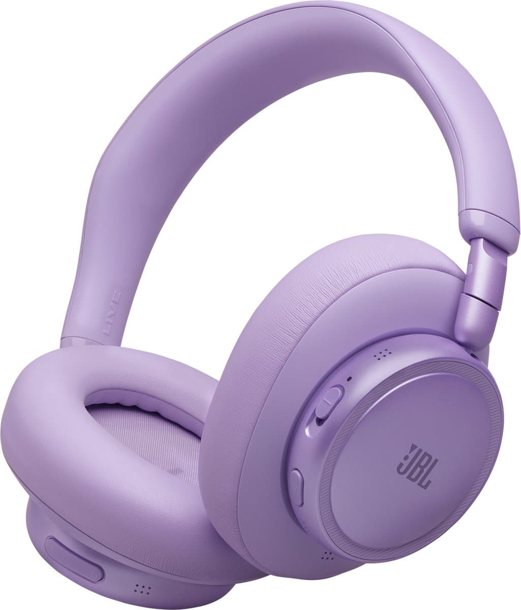 JBL Live 780NC Draadloze Over-ear Hoofdtelefoon met Noise-cancelling Paars — afbeelding 1