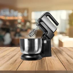 SAVI® Mixer met mengkom - Mixer - Mixer met mengkom keukenmachine - ‎Zwart - ‎32cm x 23cm x 23 cm; 2,59 kg — thumbnail 4