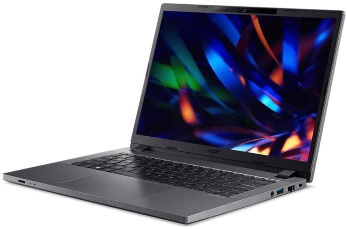 ACER Travel Mate P4 14'' FHD i7-1355U 16GB 512GB SSD USB-C DP Alt Mode W11 PRO Slate Blue 2Y QWERTY verlicht toetsenbord 56WH batterij — afbeelding 1
