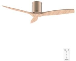 Cecotec Plafondventilator EnergySilence Aero 5400 Classic 40W Ø132cm Goud Hout 6 Snelheden