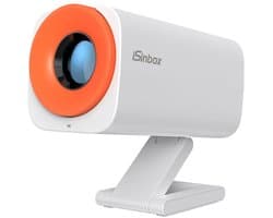 Rolu Mini Beamer – Projector – Beamer - 4K Beeldkwaliteit – Bluetooth – Wifi – HDMI – Android & iOS – Home Cinema