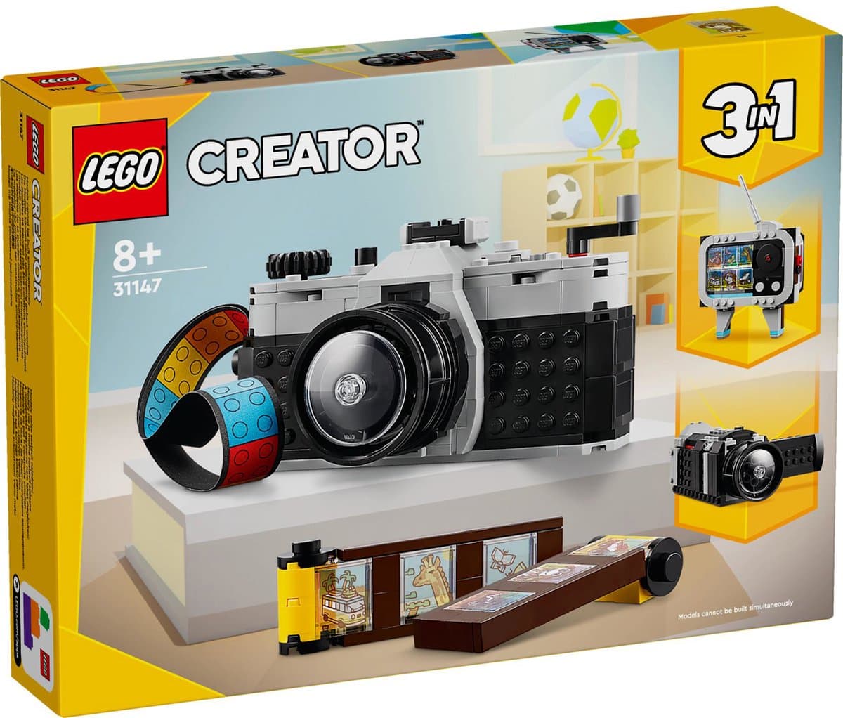 LEGO Creator 3-in-1 - Retro fotocamera Constructiespeelgoed — afbeelding 1
