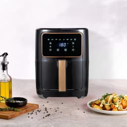 Nexvo® Airfryer XXL - Mini-oven - Heteluchtfriteuse - Zwart - 36cm x 40cm x 36cm — thumbnail 5