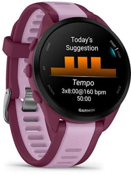 Garmin Forerunner 165 Music - Hardloophorloge - 43 mm - Berry-Lilac — thumbnail 4
