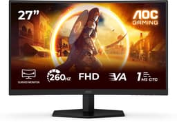 AOC C27G42ZEP computer monitor 68,6 cm (27") 1920 x 1080 Pixels Full HD LCD Zwart, Rood — thumbnail 1