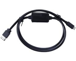 USB-C naar eSATA Kabel - Adapter Converter - Externe Schijven Koppelen - Universele Aansluiting - 1 Meter Lengte - Zwart