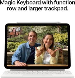 Apple iPad Air M3 (2025) - 11 inch - Wi-Fi + Cellular - 256GB - Starlight - 7e generatie — thumbnail 5