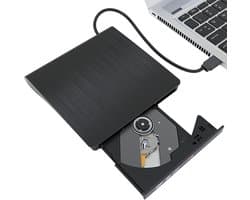 Externe Schijf - Draagbare Lezer - Film Kijken - Lezen Schrijven VCD - 14.5cm Breed - Zwart