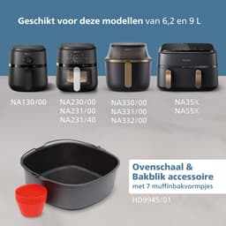 Philips bakmeesterset Airfryer XL HD9945/01 — thumbnail 4