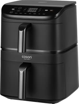Cosori Turbo Tower Dubbel 10,8 l Vrijstaand 2630 W Heteluchtfriteuse Zwart — thumbnail 3