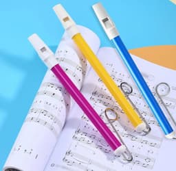 1 stuk Schuif Fluit - Schuivend Fluitje - 26cm - Glijbaanfluit – Muziekinstrument & Fluitje Speelgoed – Blaasinstrument – Grappig Cadeau – Muzikaal - Slide Whistle — thumbnail 3
