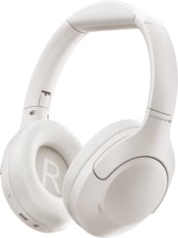 Xssive H11 Draadloze Over-Ear Koptelefoon met Active Noise Cancelling & Transparency Mode - 60+ Uur Batterij - 9 EQ Modi & ANC - Wit — thumbnail 1