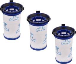 Vervangende filters - 3 stuks - geschikt voor Rowenta Air Force 360 ​​RH9051WO RH9057WO RH9059WO RH9081WO RH9086WO - geschikt voor Tefal Air Force 360 ​​stofzuiger, vervangende accessoires alternatief voor ZR009001 — thumbnail 1