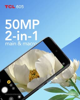 Smartphone TCL 605 6,67" Octa Core 4 GB RAM 128 GB Black — thumbnail 2