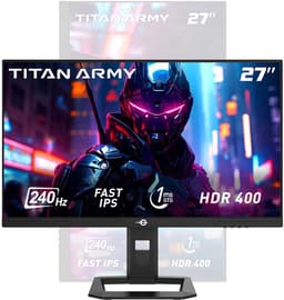 TITAN ARMY P2510G computer monitor 68,6 cm (27") 2560 x 1440 Pixels Quad HD LED Zwart — thumbnail 1