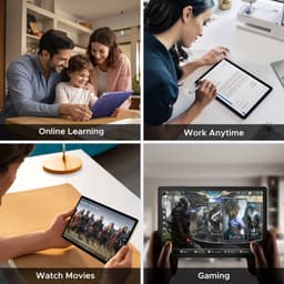DOOGEE Tab G6+-Tablet-Android 15-11 inth FHD+ 90Hz- 4G LTE-32GB ROM+256GB ROM（2TB TF）-Unisoc T7280-8000mAh/18W-Dubbele luidsprekers-Widevine L1-Face ID-Paars — thumbnail 5