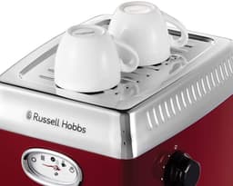Russell Hobbs Espressomachine - Pistonmachine - 15 bar - Rood — thumbnail 2