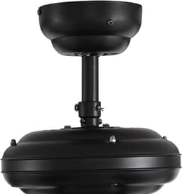 QAZQA mistral - Art Deco Plafondventilator met Verlichting | Lamp - 1 lichts - Ø 107.5 cm - Zwart - Industrieel - Woonkamer | Slaapkamer | Keuken — thumbnail 3