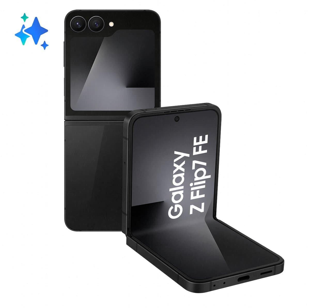 Samsung Galaxy Z Flip7 FE 5G – 256GB – Zwart — afbeelding 1