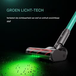 SmartAI V5 Steelstofzuiger - Stofzuiger - Draadloze - Vacuum Cleaner - 600W - 50.000PA Zuigkracht – Verwijderbare Accu – Handstofzuiger – Slimme LED-functies– vrijstaande stofzuiger– draadloos– ultralichte accuduur– accustofzuiger met– accustofzuige — thumbnail 5