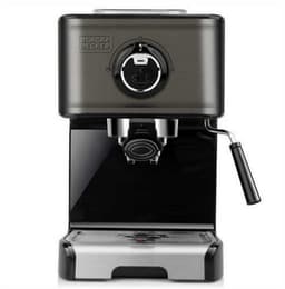 espressomachine 15 bars grijs - black+decker - bxco1200e — thumbnail 1
