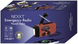 Nexxt Noodradio – Altijd Bereikbaar Zonder Stroom – Solar & Handdynamo – Voor Noodsituaties en Outdoor — thumbnail 3