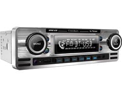 Caliber RMD120BT - Autoradio - Retro - Bluetooth - Chrome