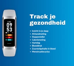 Kiraal Charge Fit - Stappenteller - Activity Tracker - Temperatuurmeter - Bloeddrukmeter - Hartslagmeter - Smartwatch - Horloge - Heren - Dames - Nederlandse Handleiding - Lila Paars — thumbnail 4