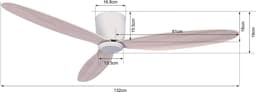 Beacon Lucci Air Plafondventilator Airfusion Radar 132cm 210518 — thumbnail 3
