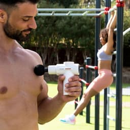 Massage Pistool - Massage Gun - Massage Gun Professioneel - 6 Opzetstukken - Hot en Cold Effect - 6 Snelheden - Massage Apparaat — thumbnail 5