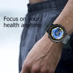 DrPhone PureSport - Multifunctionele Smartwatch - Hartslag/Bloedzuurstof/Slaapbewaking - Bluetooth-oproep – Bluetooth 5.2 – IP67 – Zwart/Groen — thumbnail 5