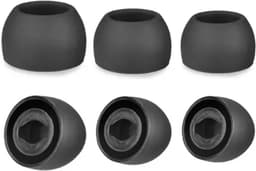 Ibley ComfortFit Siliconen tips voor Samsung Galaxy buds pro zwart - Siliconen Earplug - S/M/L formaat - 3 paar - 3 maten — thumbnail 1
