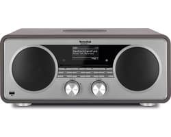 TechniSat DIGITRADIO 602 - Stereo Internetradio (DAB+, FM, 70 watt 2.1-systeem met subwoofer, draadloze oplader, CD, USB, Bluetooth, AUX, WLAN, wekker, Spotify, afstandsbediening)