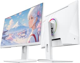 JAPANNEXT Gaming Monitor 23.8" IPS Full HD (1920x1080) 120Hz 0.5ms Wit | Ingebouwde luidsprekers G-Sync/FreeSync | JN-IPS238G120F-W — thumbnail 4