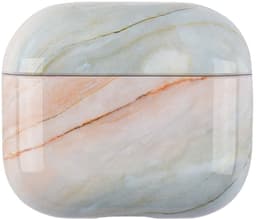 Telestore - hoesje geschikt voor AirPods 5 en AirPods 4 hard case cover - marmer patroon grijs groen - TPU hoesje Beschermhoes - AirPods 5 en 4 Cover - AirPods 5 / 4 hoesje - Geschikt voor Apple AirPods 5 en AirPods 4 — thumbnail 1