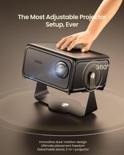 Beamer 1500 ANSI Lumen - Full HD 1920 x 1080 Resolutie - LED - Voor Thuisbioscoop En Gaming — thumbnail 2