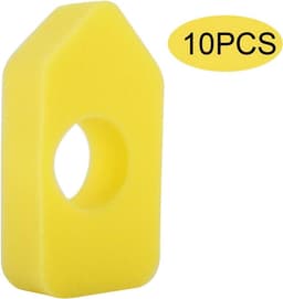 Luchtfilter van geel schuim, 10 stuks voor 986434, hoge kwaliteit, eenvoudige installatie, geschikt voor 986434 — thumbnail 3