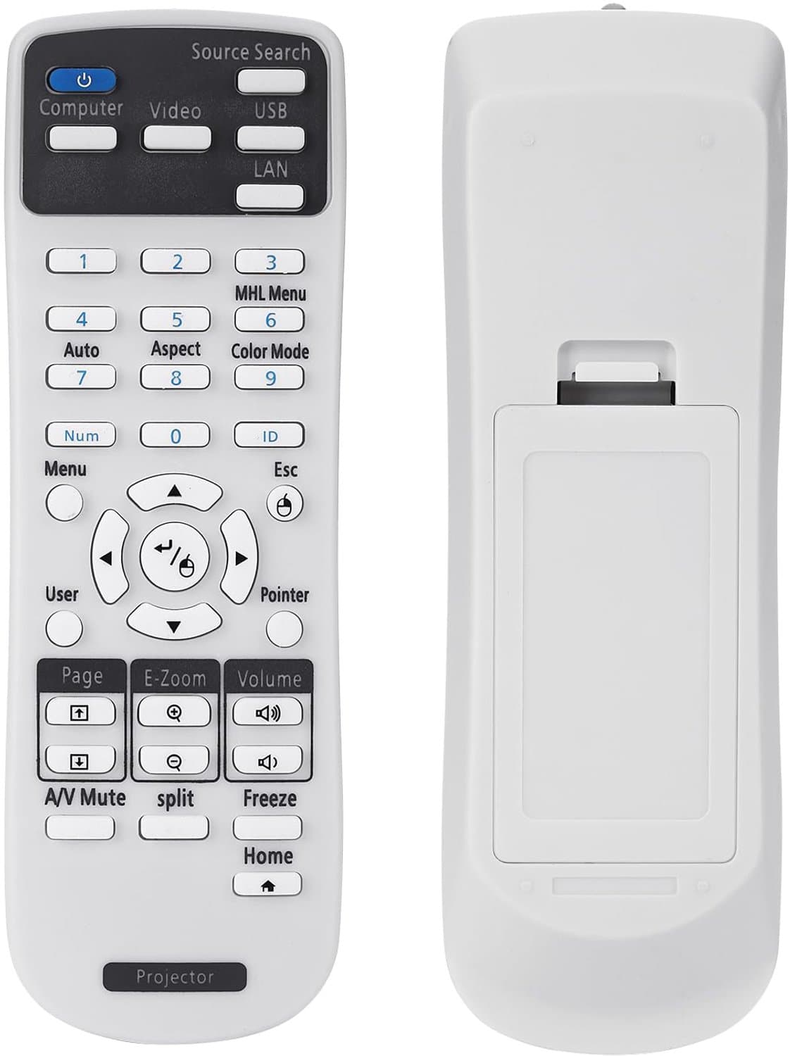 217358900 Beamer Afstandsbediening voor EB-685W EB-685Wi EB-670 EB-675Wi EB-675W EB-695Wi EB-680Wi EB-680 EB-685WT EB-700U EB-710Ui EH-LS100 EB-685WS EB-695Wie EB-696Ui Projectoren — afbeelding 1