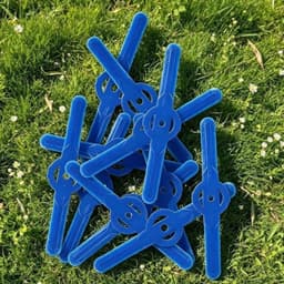 Grasmaaier Draadsnijder - Trimmer Reserveonderdelen - Gazononderhoud - Universele Compatibiliteit - 100 Stuks - Blauw — thumbnail 3