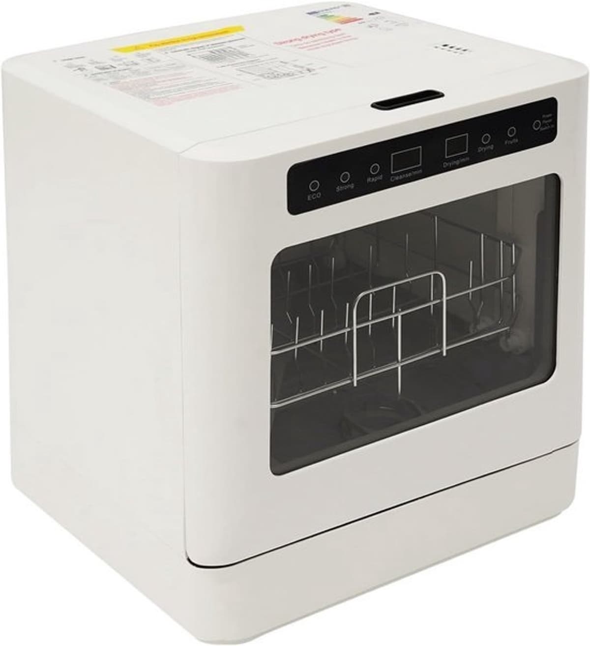 Compacte Tafelvaatwasser - Voor 4-6 Borden - 4 Programma's en LED-display — afbeelding 1