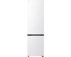 LG GBBSJ20DSW Koel-vriescombinatie 375L - Wit - Energieklasse D - Koel-vriescombinatie - DoorCooling+™ - ThinQ™ - No Frost - Omkeerbare deur
