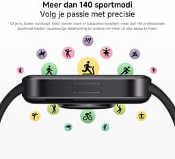 REDMI Watch 6 Active - 1,85" AMOLED - 1200 nits - Bluetooth®-oproepen - 140+ sportmodi - Midnight Black — thumbnail 4