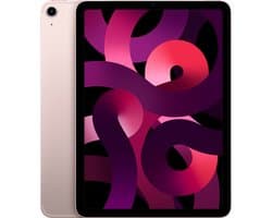Apple iPad Air (2022) - 10.9 inch - WiFi + 5G - 256GB - Roze - 5e generatie