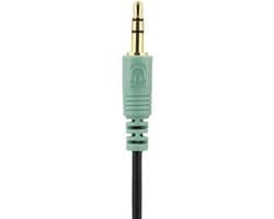 Deltaco HL-51 Stereo Koptelefoon - Over-Ear - Bedraad - 1x 3.5mm - Zwart — thumbnail 3