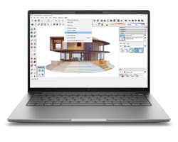 HP ZBook 8 G1i Intel Core Ultra 7 255H Mobiel werkstation 35,6 cm (14") 2.5K 32 GB DDR5-SDRAM 1 TB SSD NVIDIA RTX 500 Ada Wi-Fi 7 (802.11be) Windows 11 Pro AI Workstation, AI PC Zilver