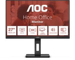 AOC Q27E3UMF computer monitor 68,6 cm (27") 2560 x 1440 Pixels Quad HD Zwart