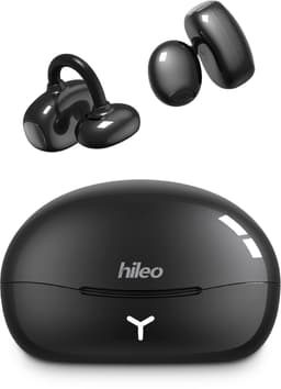 hileo hi85 - Draadloze Oordopjes met Oplaadcase – Zwart - Ear clip Air Conduction - Sport - Open-Ear - Bluetooth V6.0 – Draadloze oortjes – Geschikt voor IOS/Android - HD audio — thumbnail 1