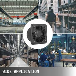 Industriële Ventilatie Afzuigventilator 12 inch – 2800 RPM – 2850 m³/h Luchtverplaatsing – Stille & Krachtige Extractor – Voor Werkplaats, Restaurant & Magazijn — thumbnail 4