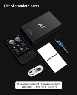Taalvertaler Apparaat – 138 Talen – Offline & Online Vertaling – Real-Time Stem- & Fotovertaler – Zakelijk & Reizen – Model S85 — thumbnail 3